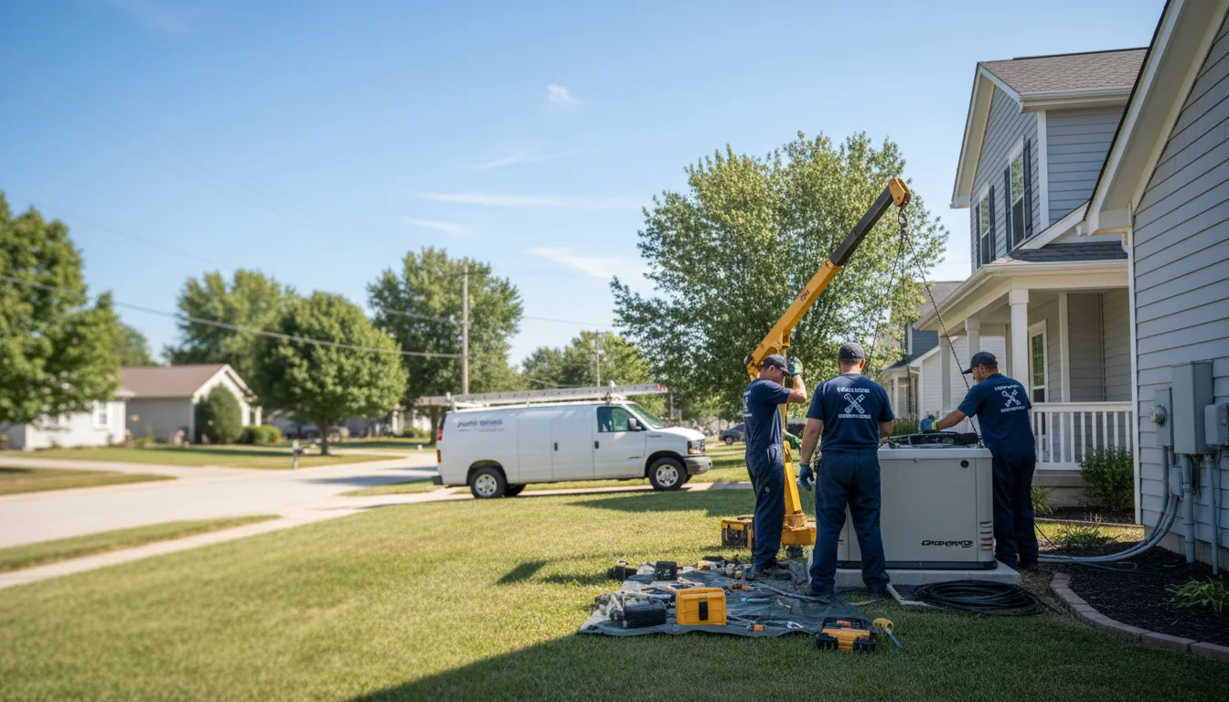 Generator Installation in Strong, AR near me